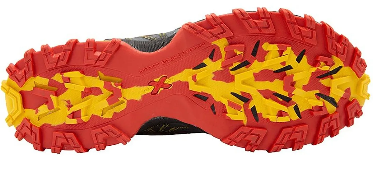 shoes La Sportiva Bushido III GTX - Black/Yellow - men´s