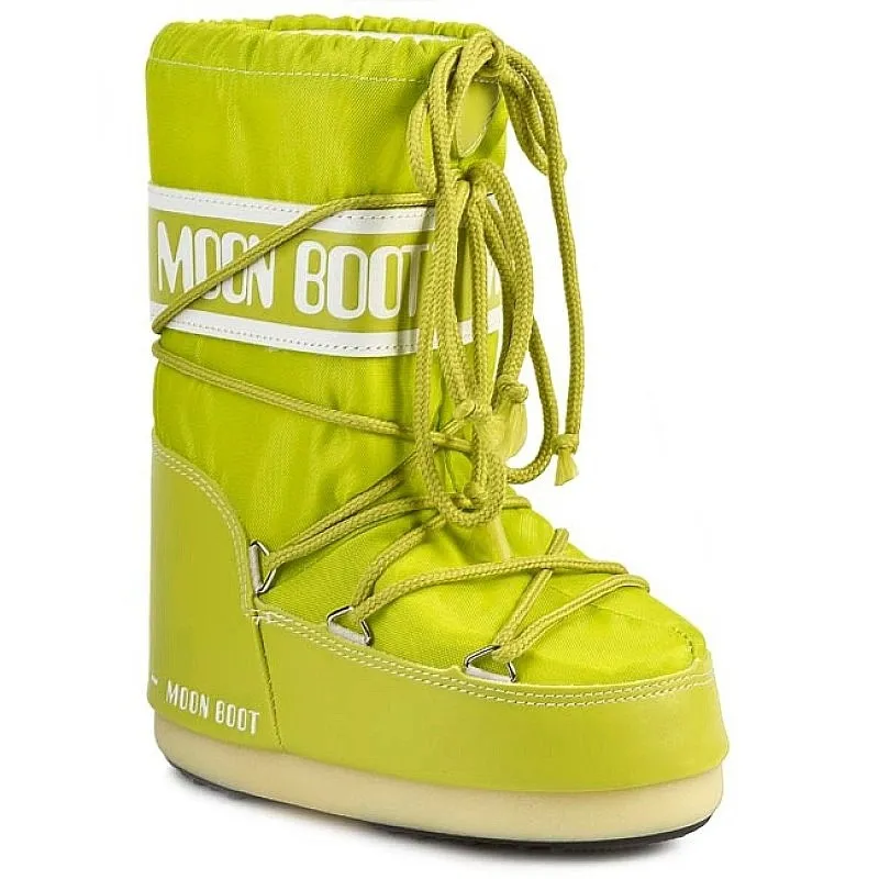 shoes Tecnica Moon Boot Nylon - Lime - unisex junior