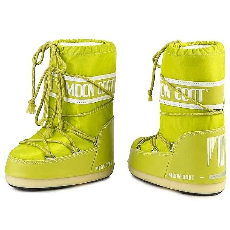 shoes Tecnica Moon Boot Nylon - Lime - unisex junior