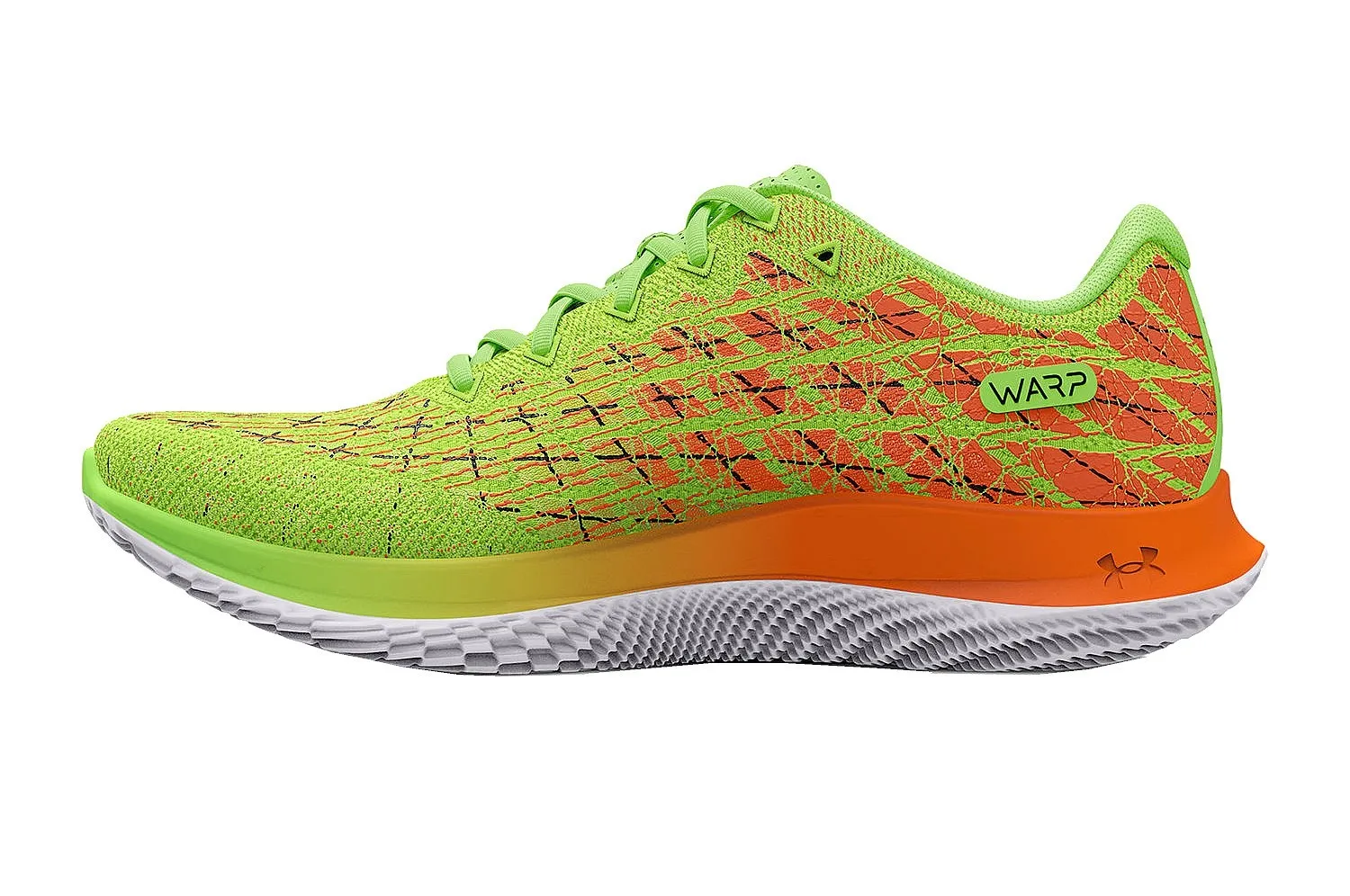 shoes Under Armour Flow Velociti Wind 2 Running - 300/Quirky Lime/Blaze Orange - men´s