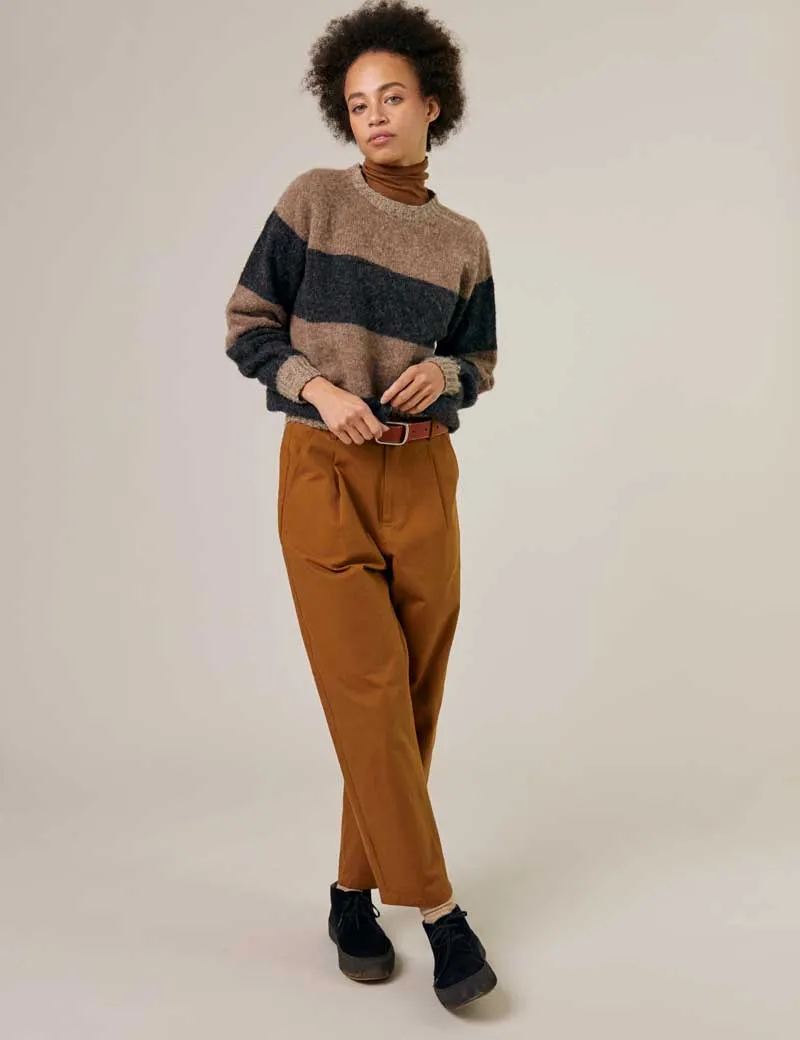 Sideline Lois Trousers Tobacco