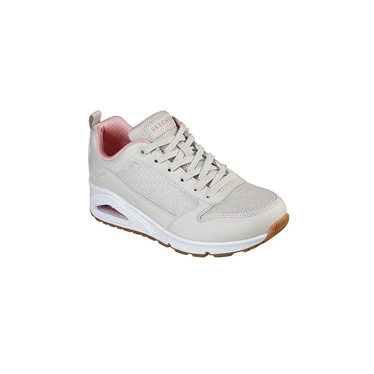 SKECHERS 155005 Uno-Inside Matters Natural Sneakers for Women