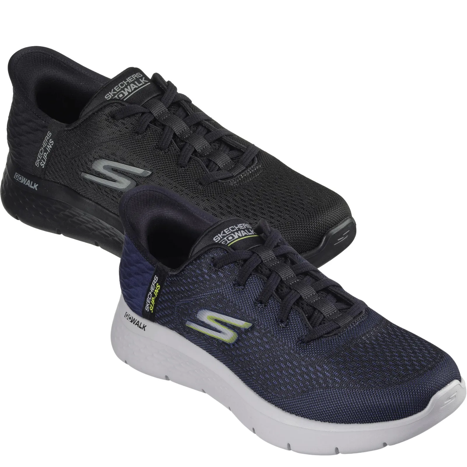 Skechers Mens Go Walk Flex Slip-Ins Memory Foam Trainers