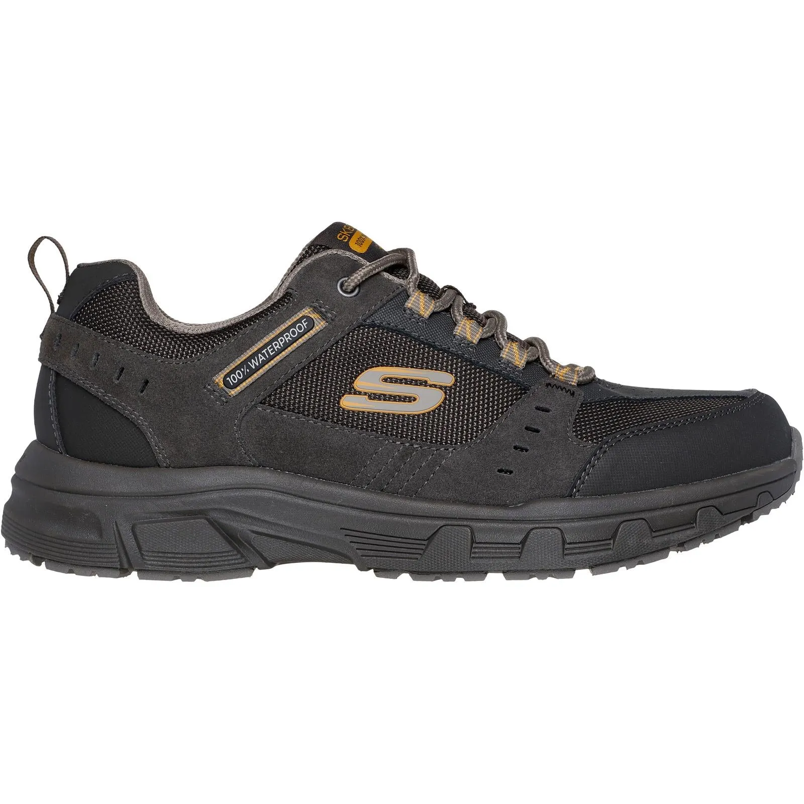 Skechers Mens Oak Canyon Relaxed Fit Waterproof Trainers