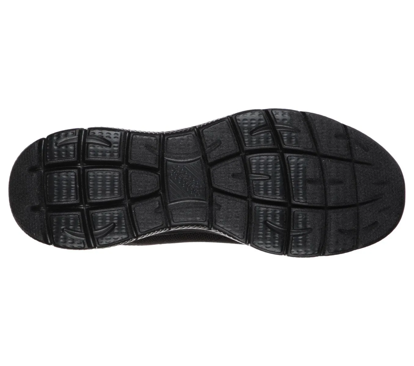 Skechers Summits Brisbane Trainers Black Textile