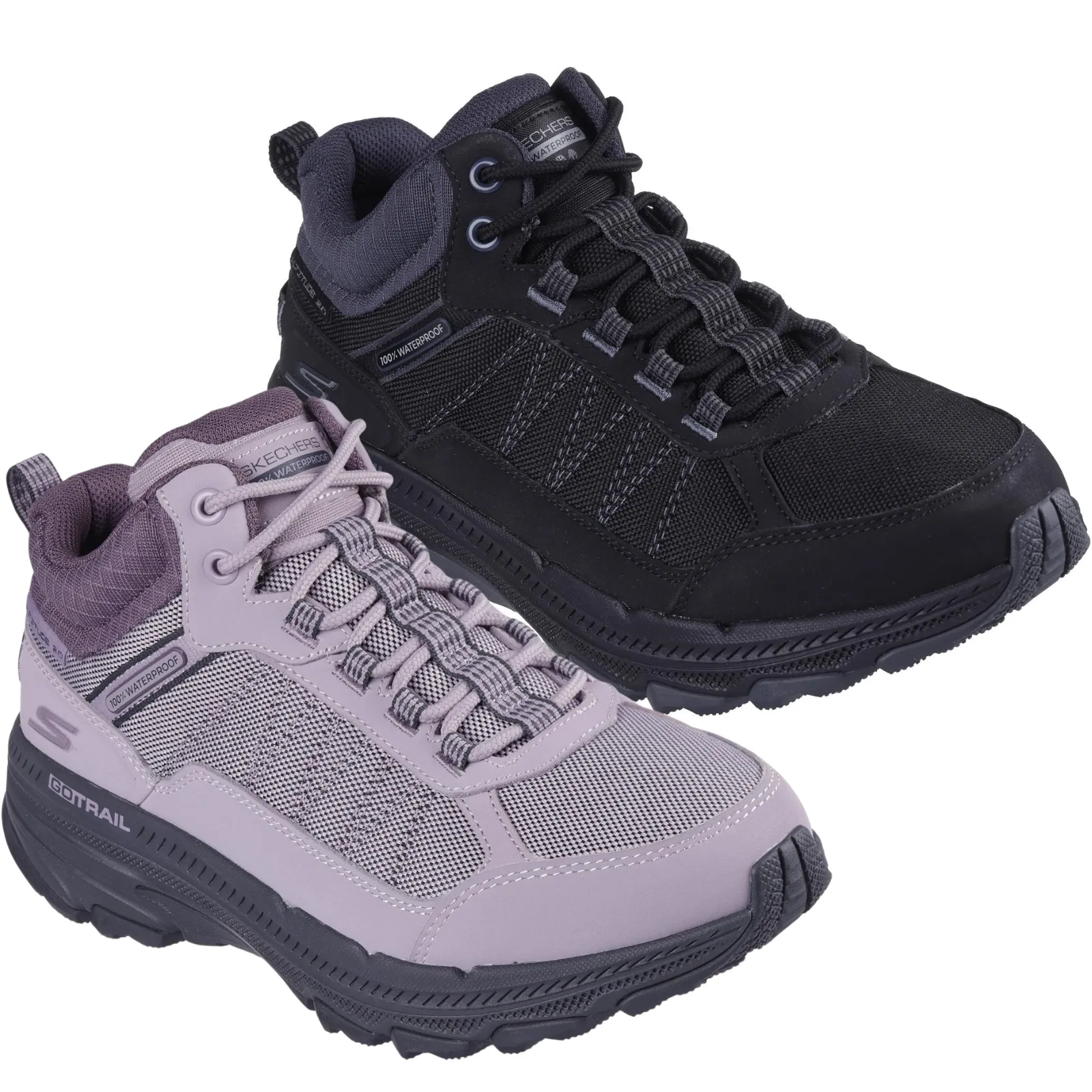 Skechers Womens Go Run Trail Altitude 2.0 Waterproof Trainers