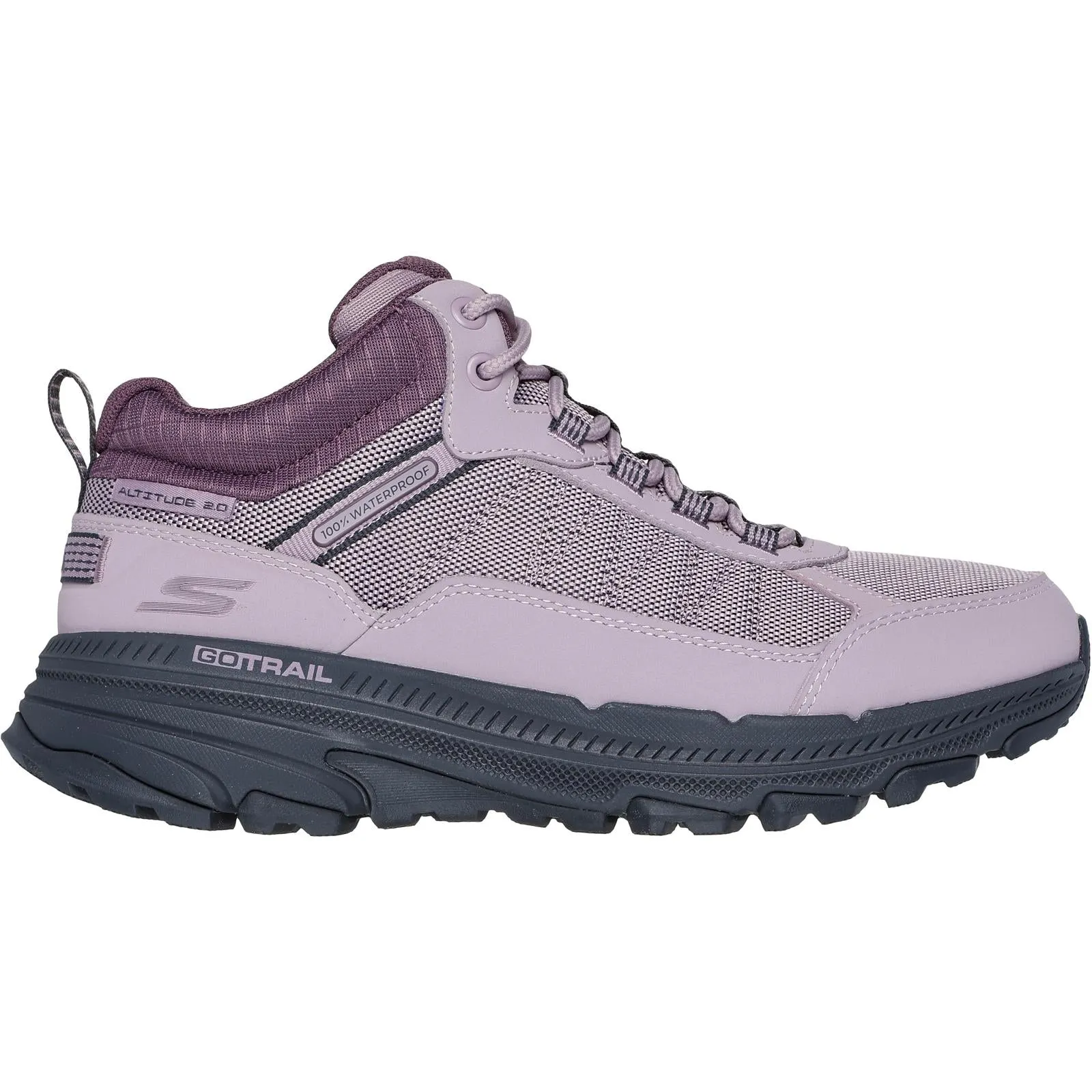 Skechers Womens Go Run Trail Altitude 2.0 Waterproof Trainers