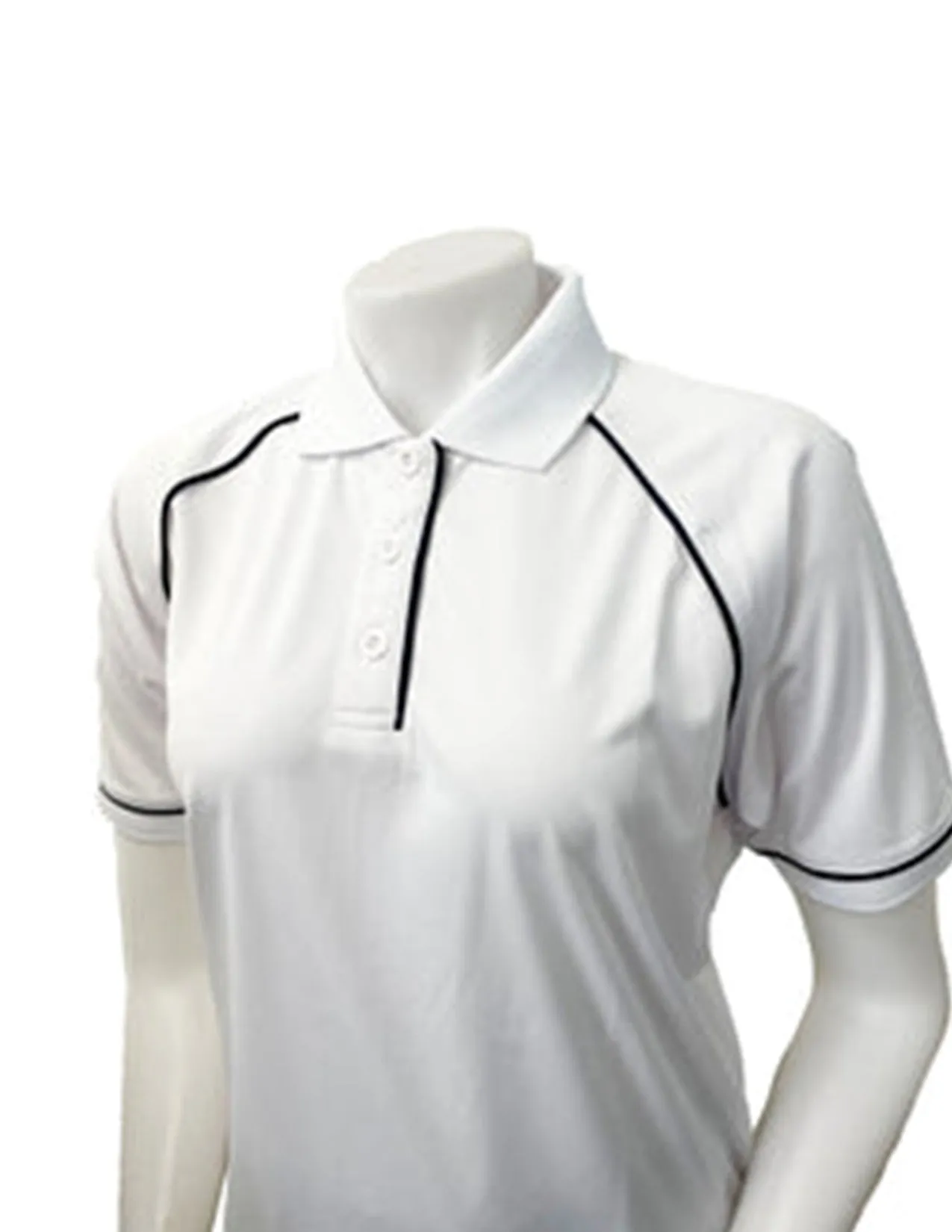 Smitty Women's White Mesh Shirt No Pocket