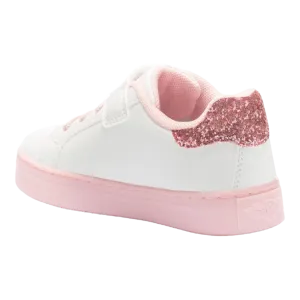 White/Pink Girls' Sneakers Code LKAL2284