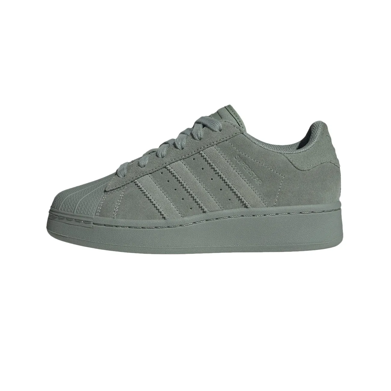 SUPERSTAR XLG Women's Sneakers in Silgrn Crywht Greoxi