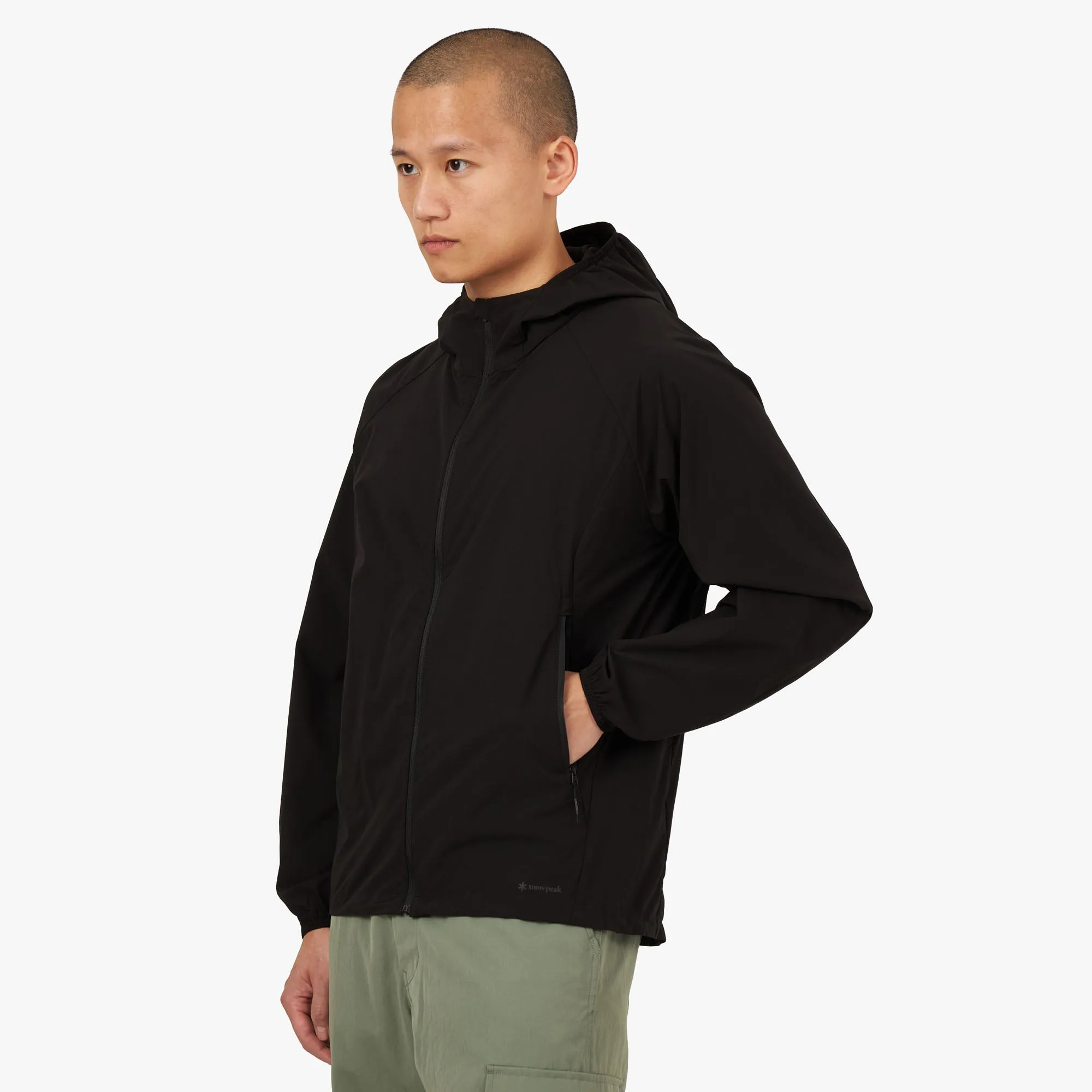 Snow Peak Stretch Packable Jacket / Black