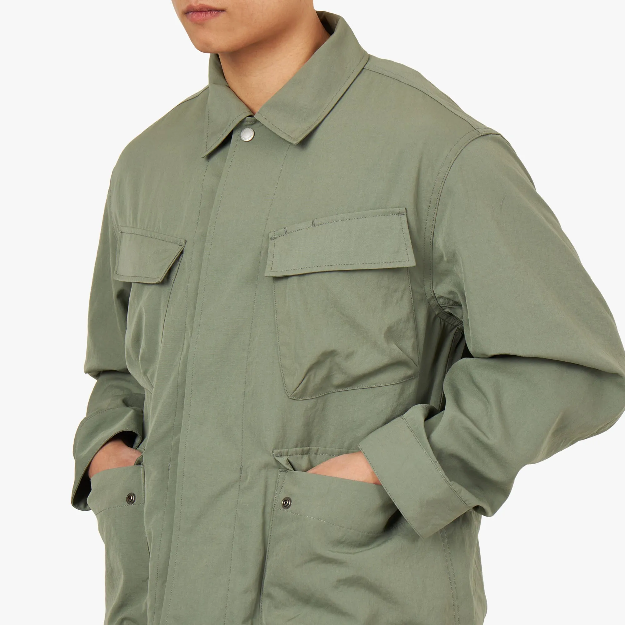 Snow Peak Takibi Weather Cloth Jacket / Foliage