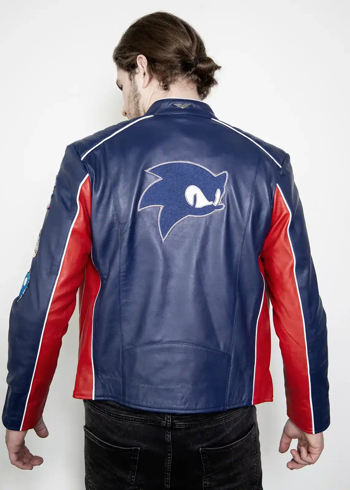 Sonic Jacket | The Hedgehog Bomber Leather Jacket