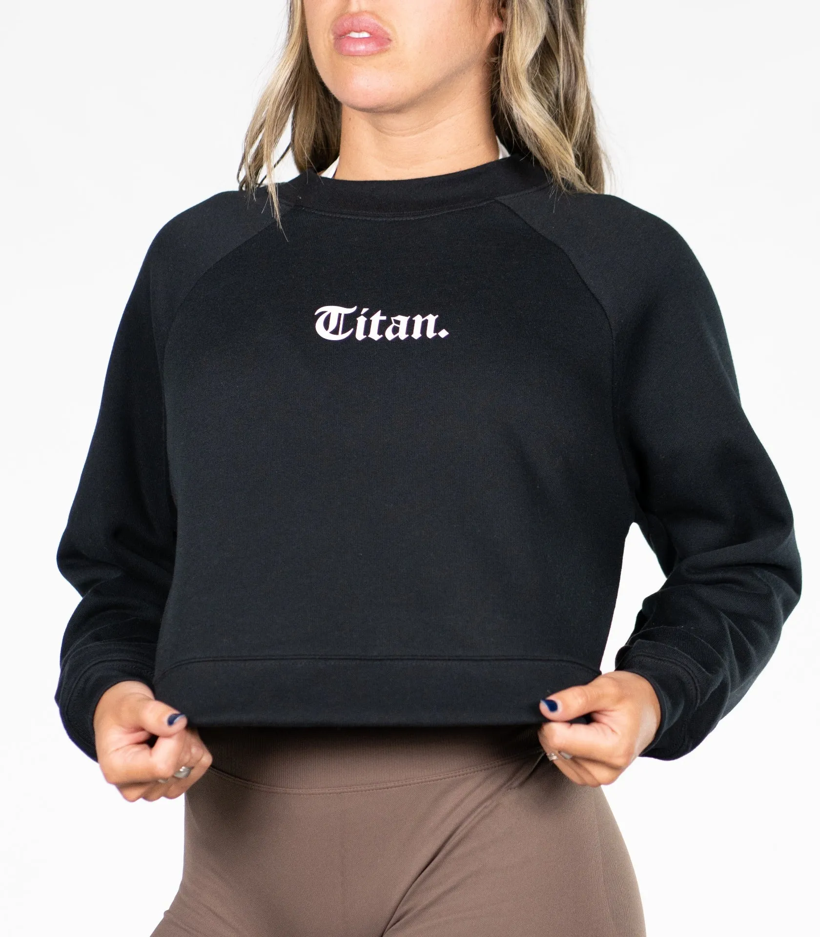 STATEMENT Cropped Sweatshirt