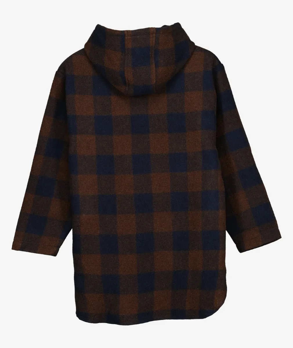 Swanndri Kid's Brixton Wool Bushshirt - Ground Check