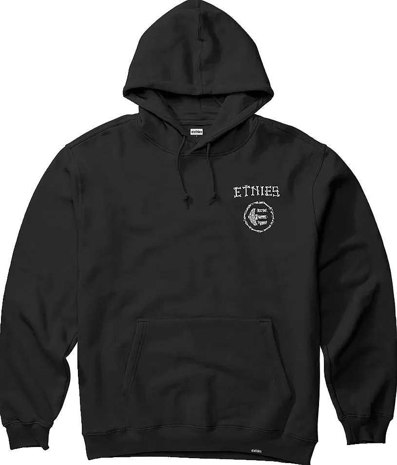 sweatshirt Etnies Etnies Bones Hoodie - Black - men´s