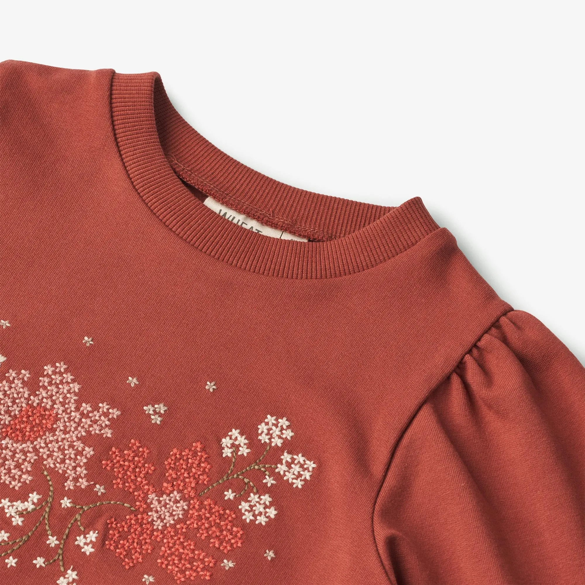 Sweatshirt Vega Embroidery - red