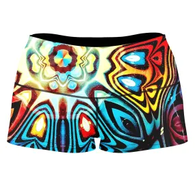 Synaptic High-Waisted Women's Shorts