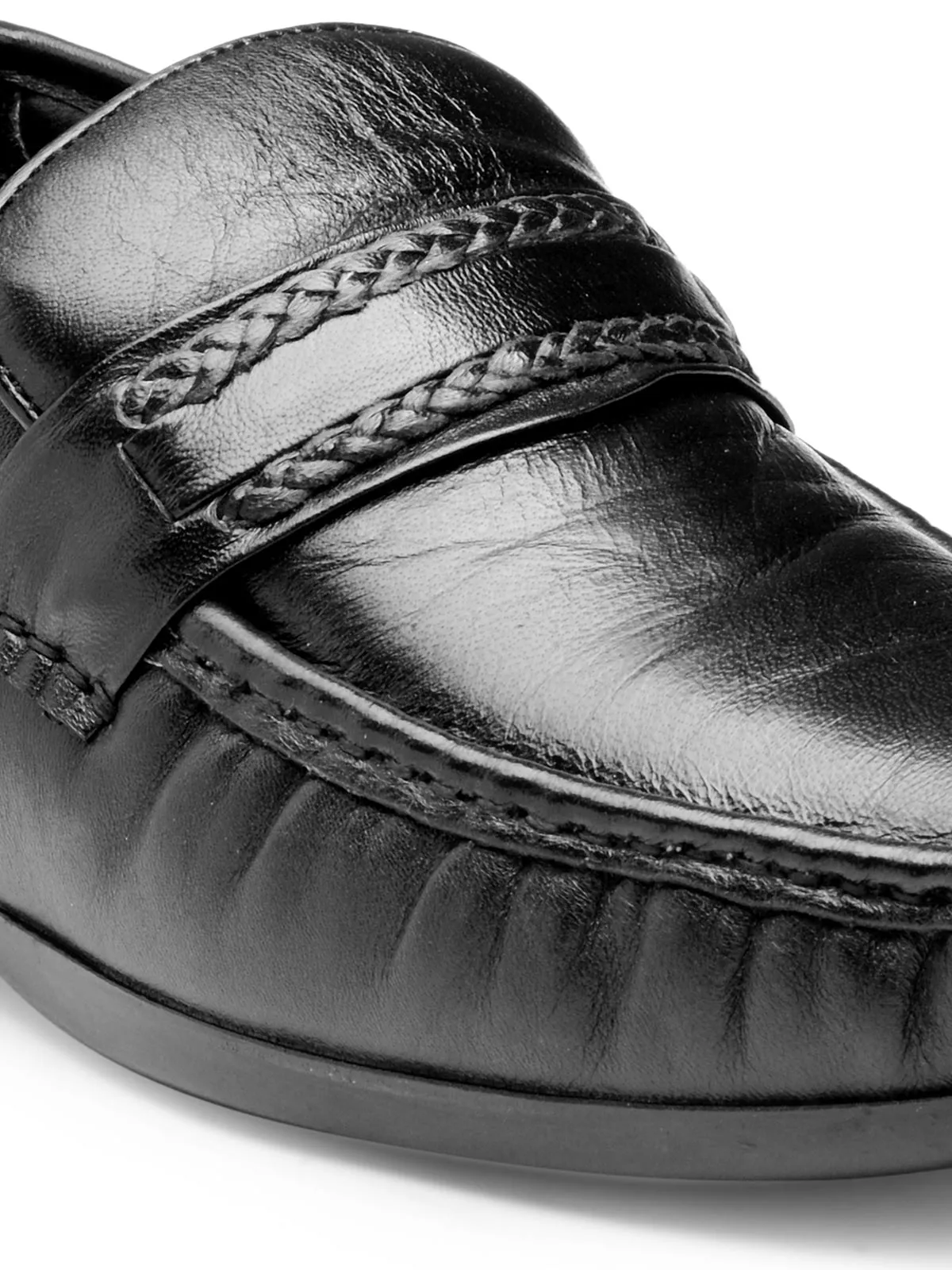 Teakwood Genuine Leather Slip-ons Shoes