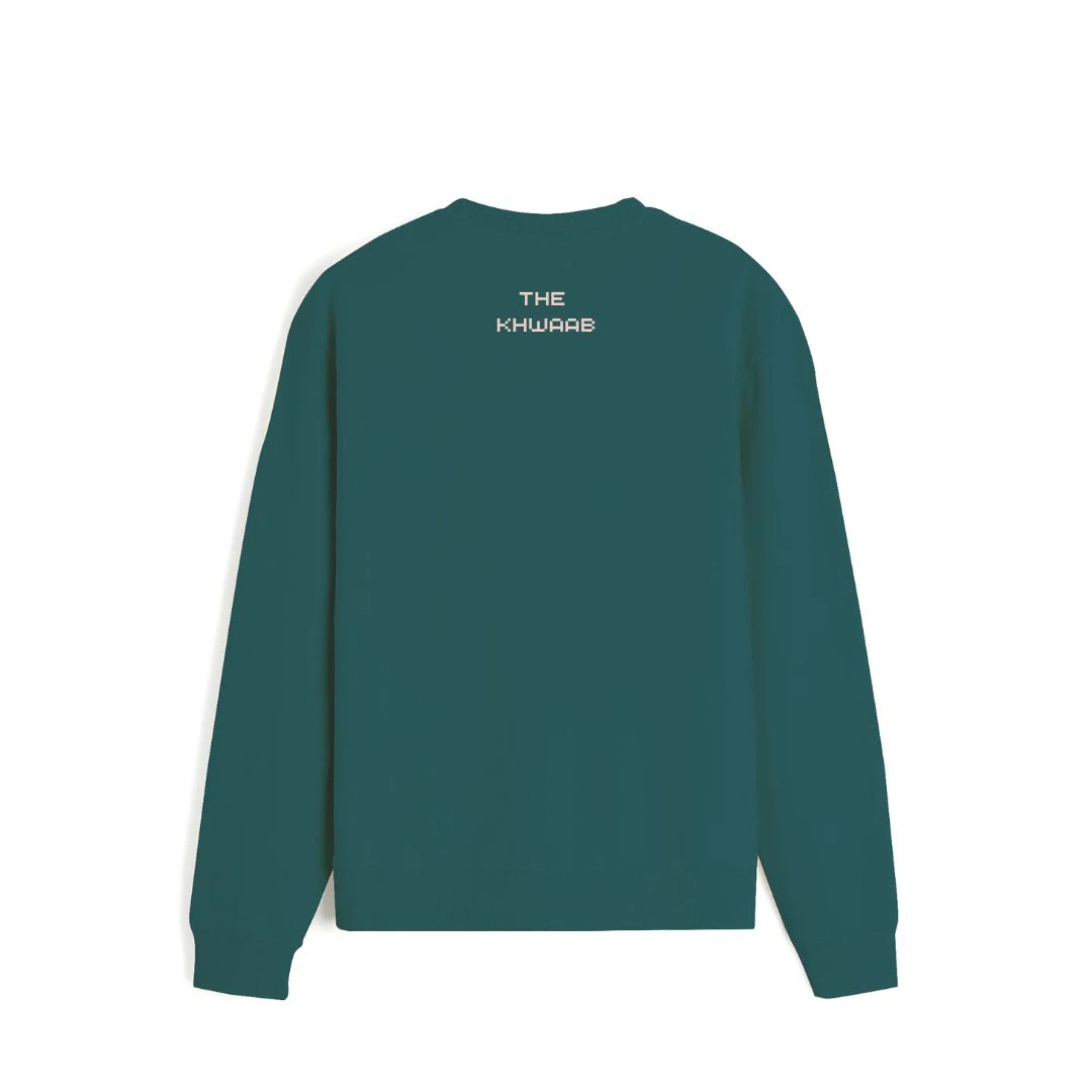 Teal Green Thoughts Matter Sweatshirt