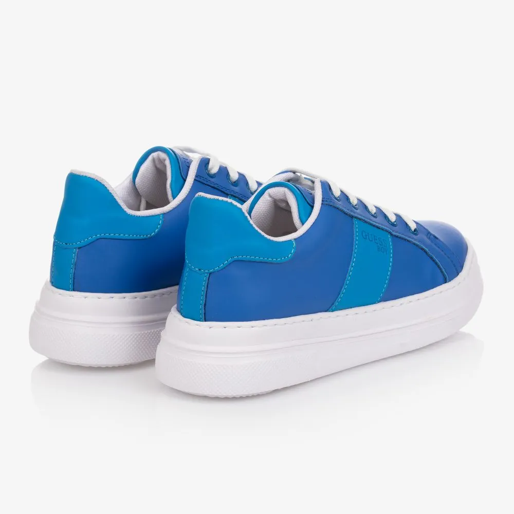 Teen Blue Lace-Up Trainers