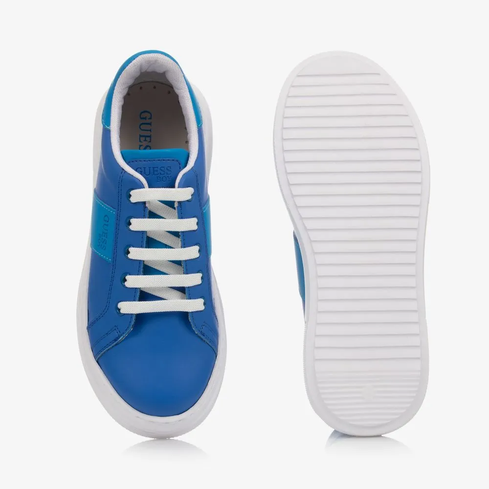 Teen Blue Lace-Up Trainers