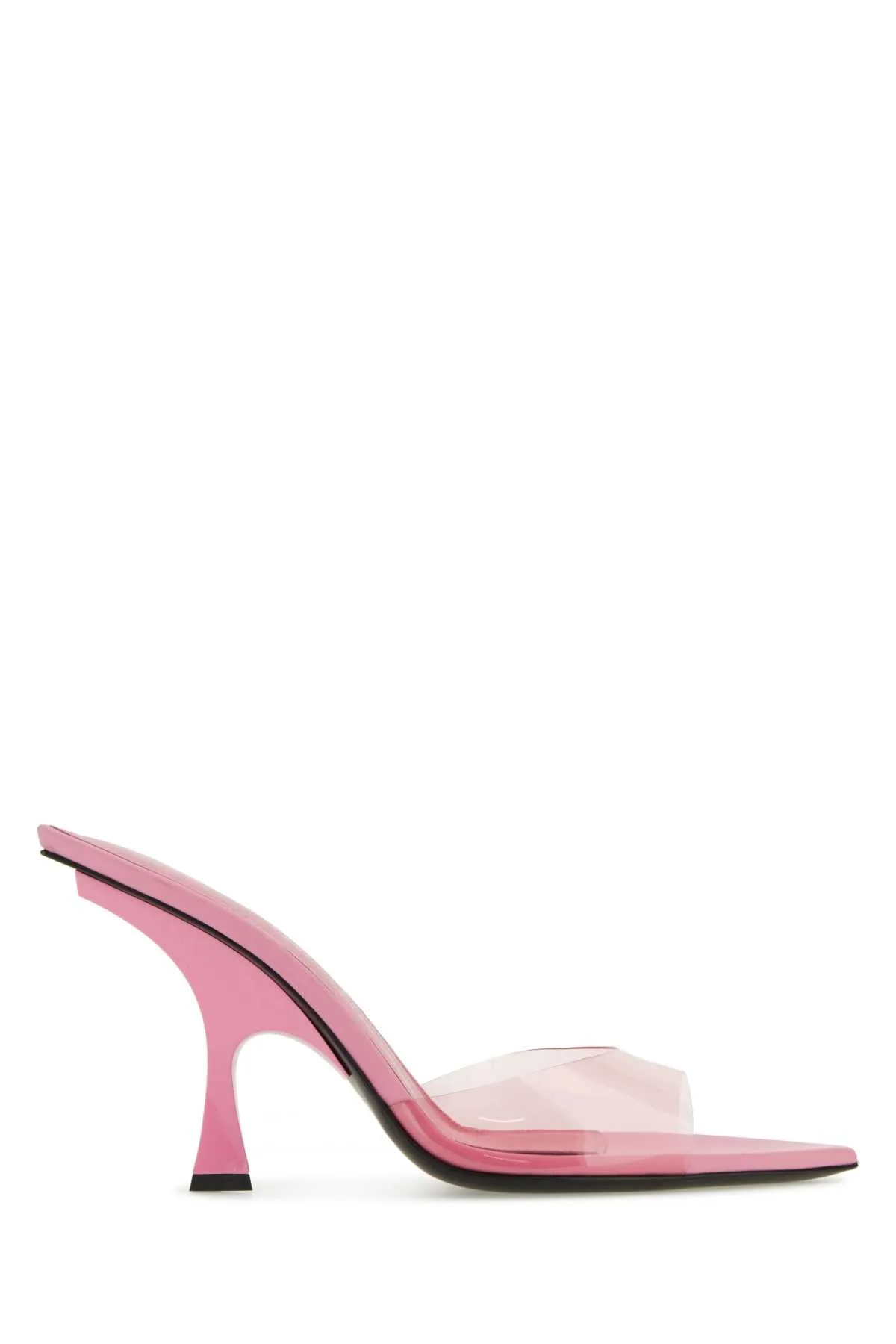 The Attico Pink Pvc Ester Mules