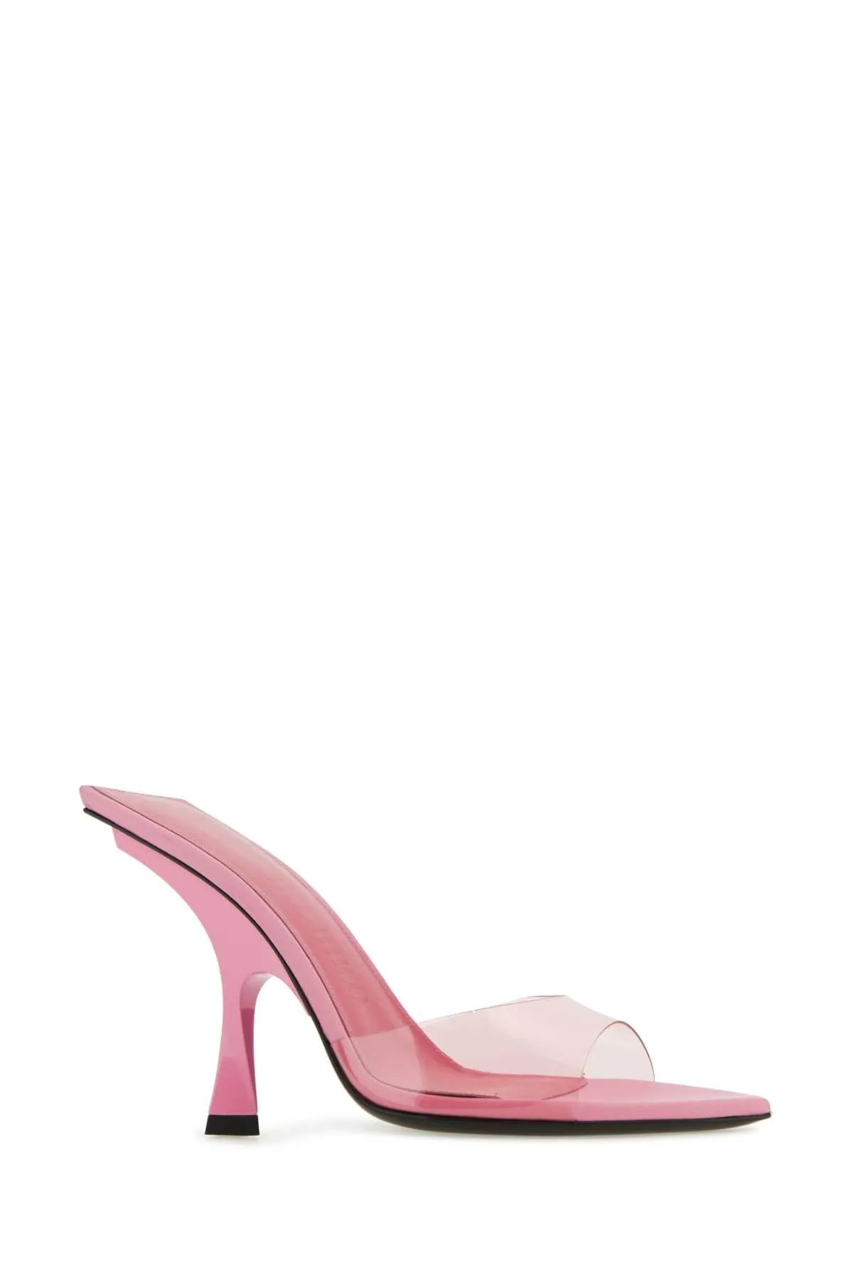 The Attico Pink Pvc Ester Mules