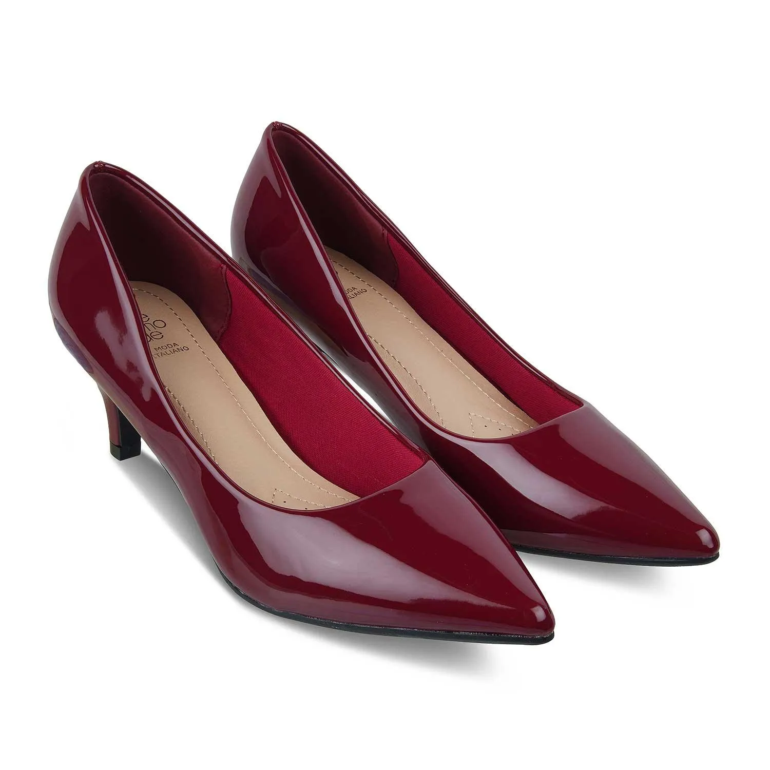 The Jerse Wine Women's Dress Pumps Tresmode