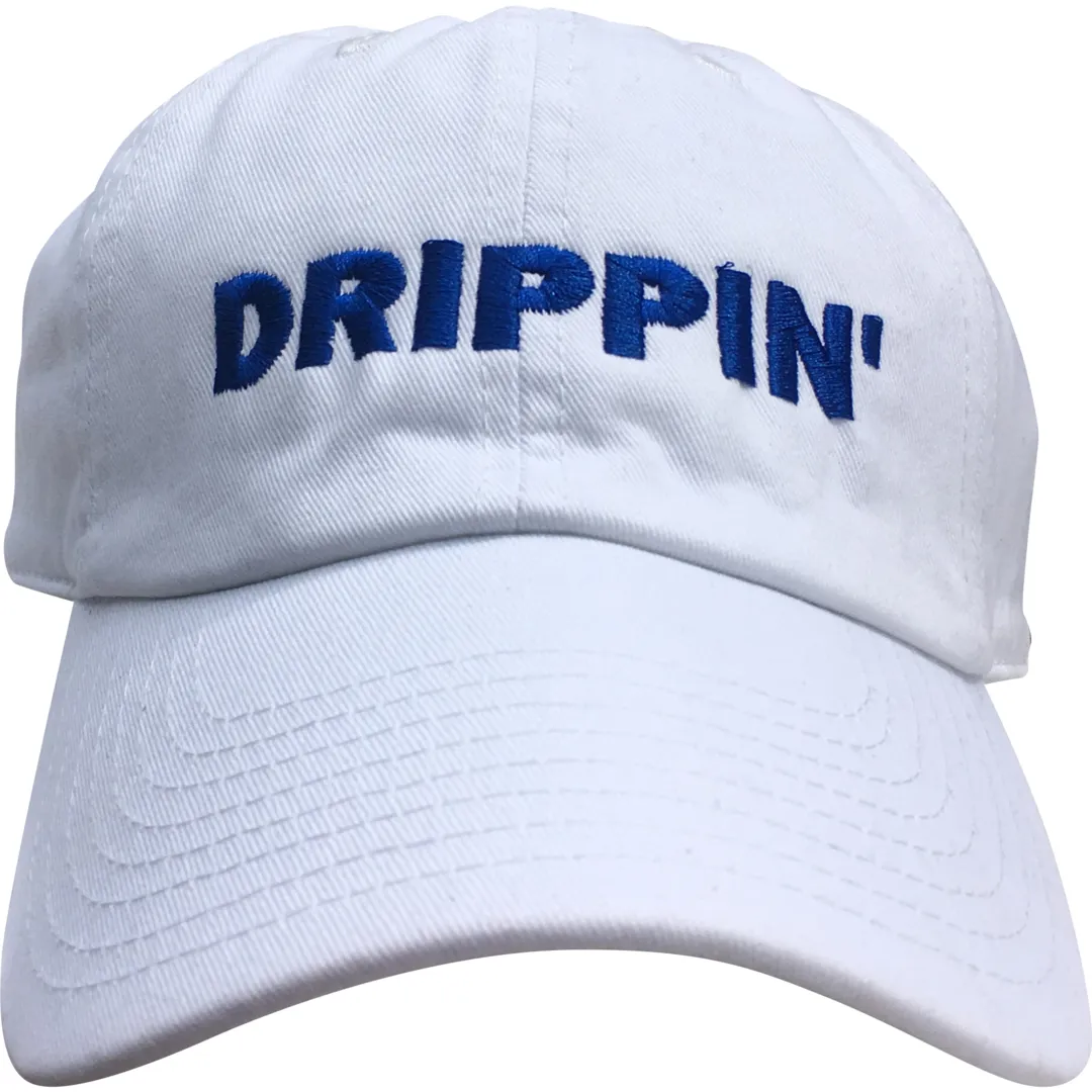 THE KOOL KID: DRIPPIN WHITE DAD HAT