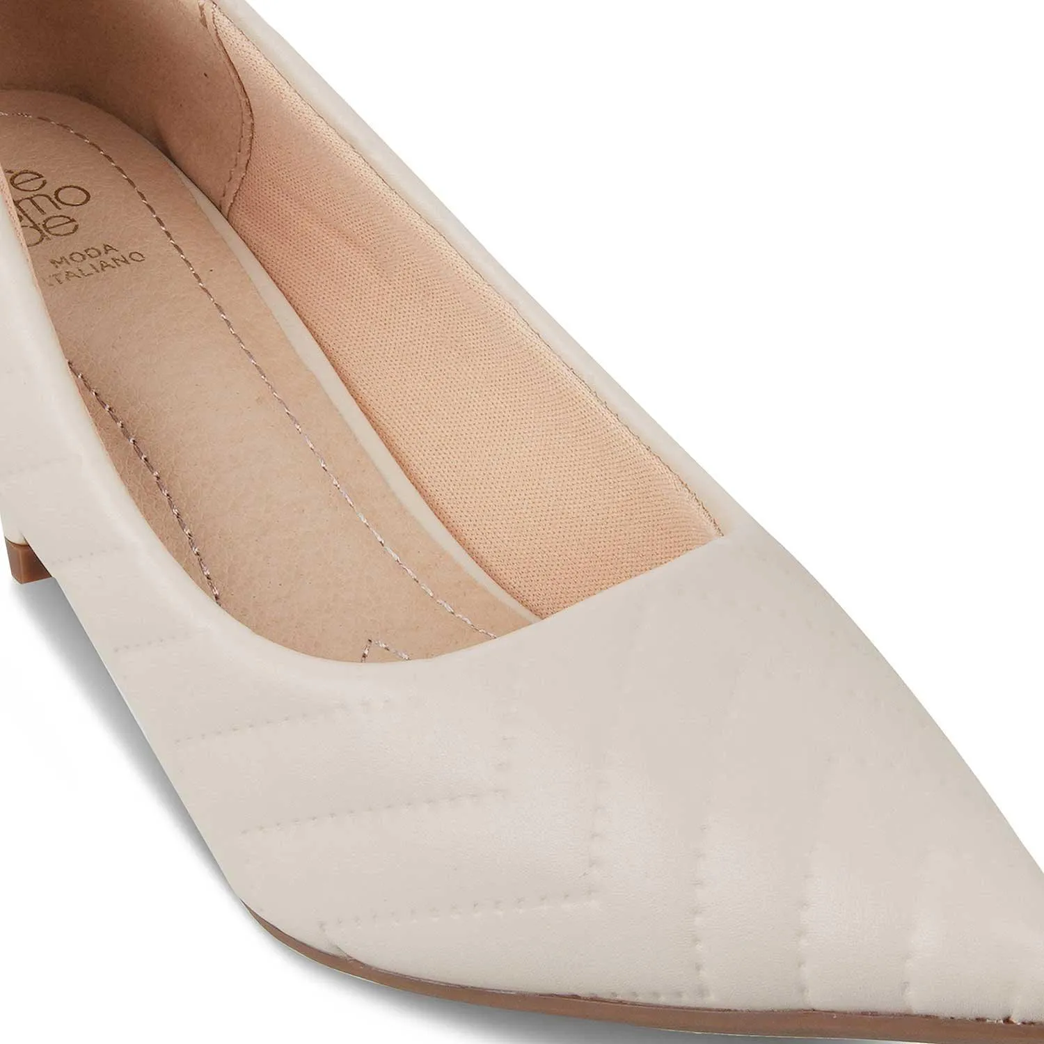 The Milenz Beige Women's Dress Pumps Tresmode