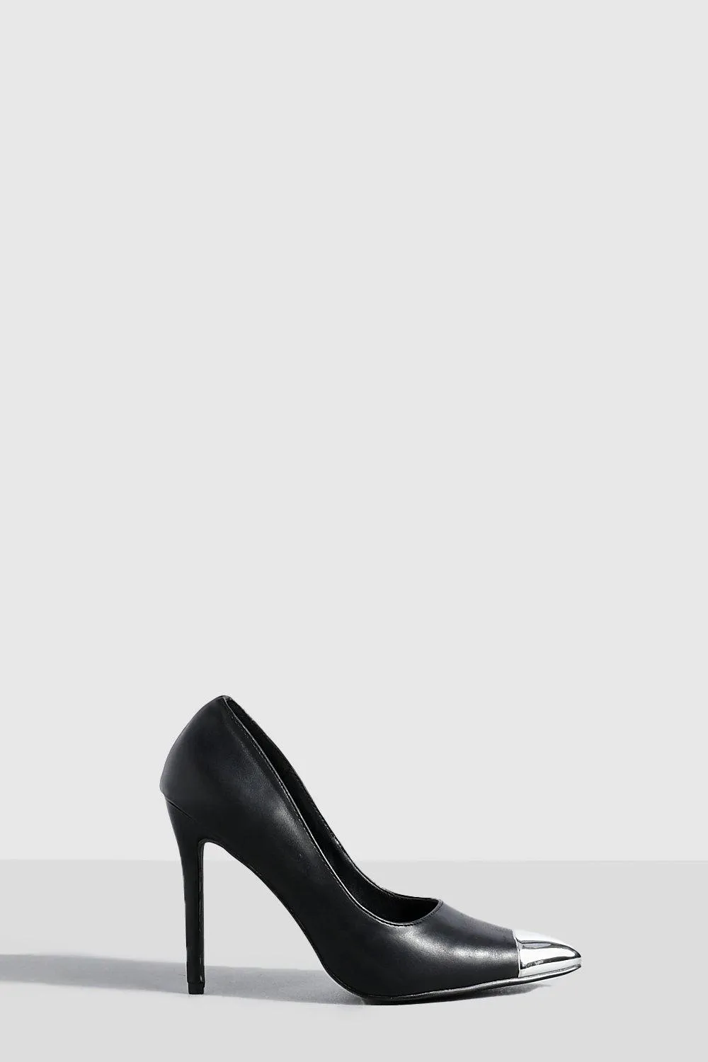 Toe Cap Detail Stiletto Pumps