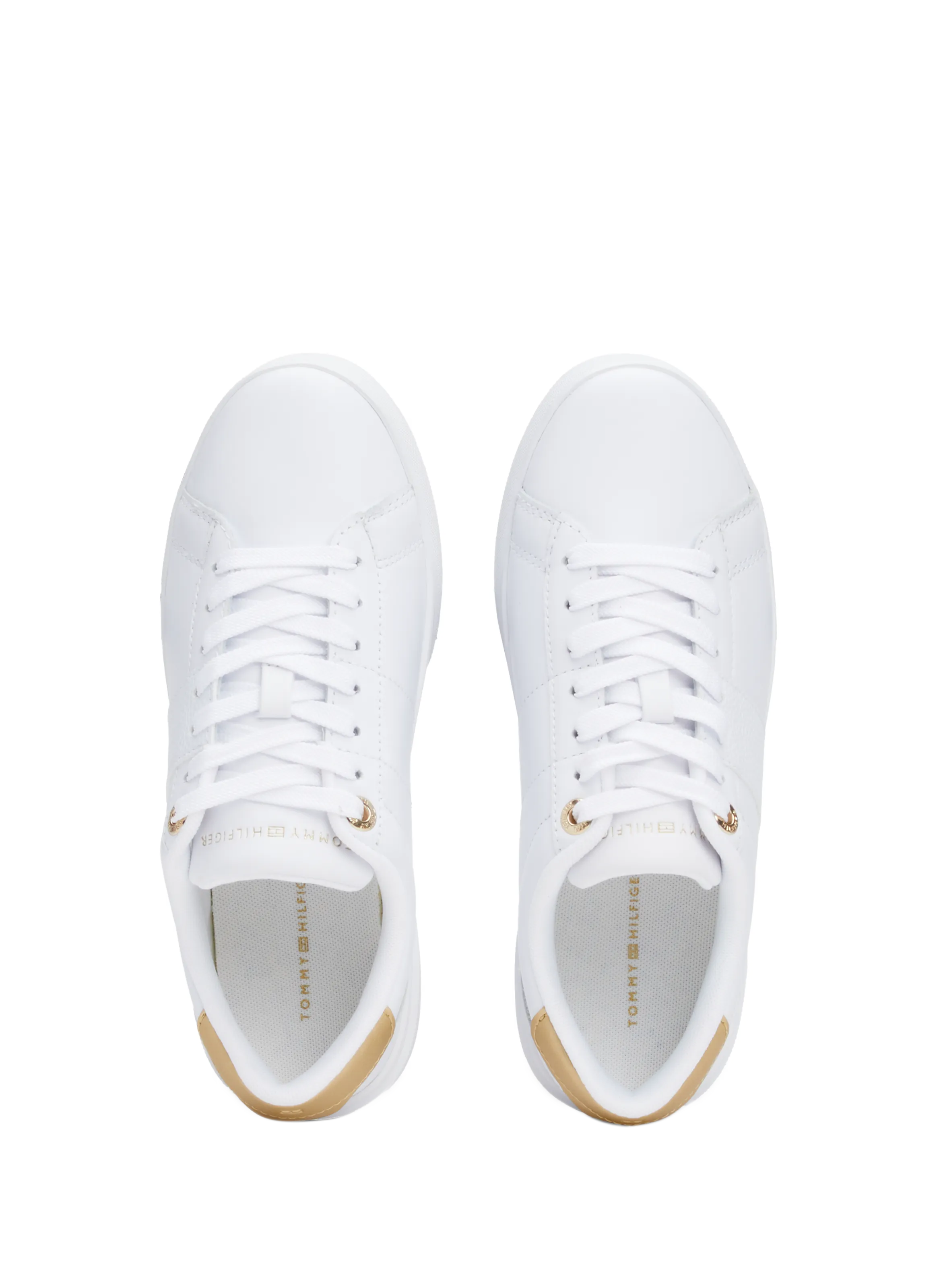 Tommy hilfiger   Leather sneakers - White