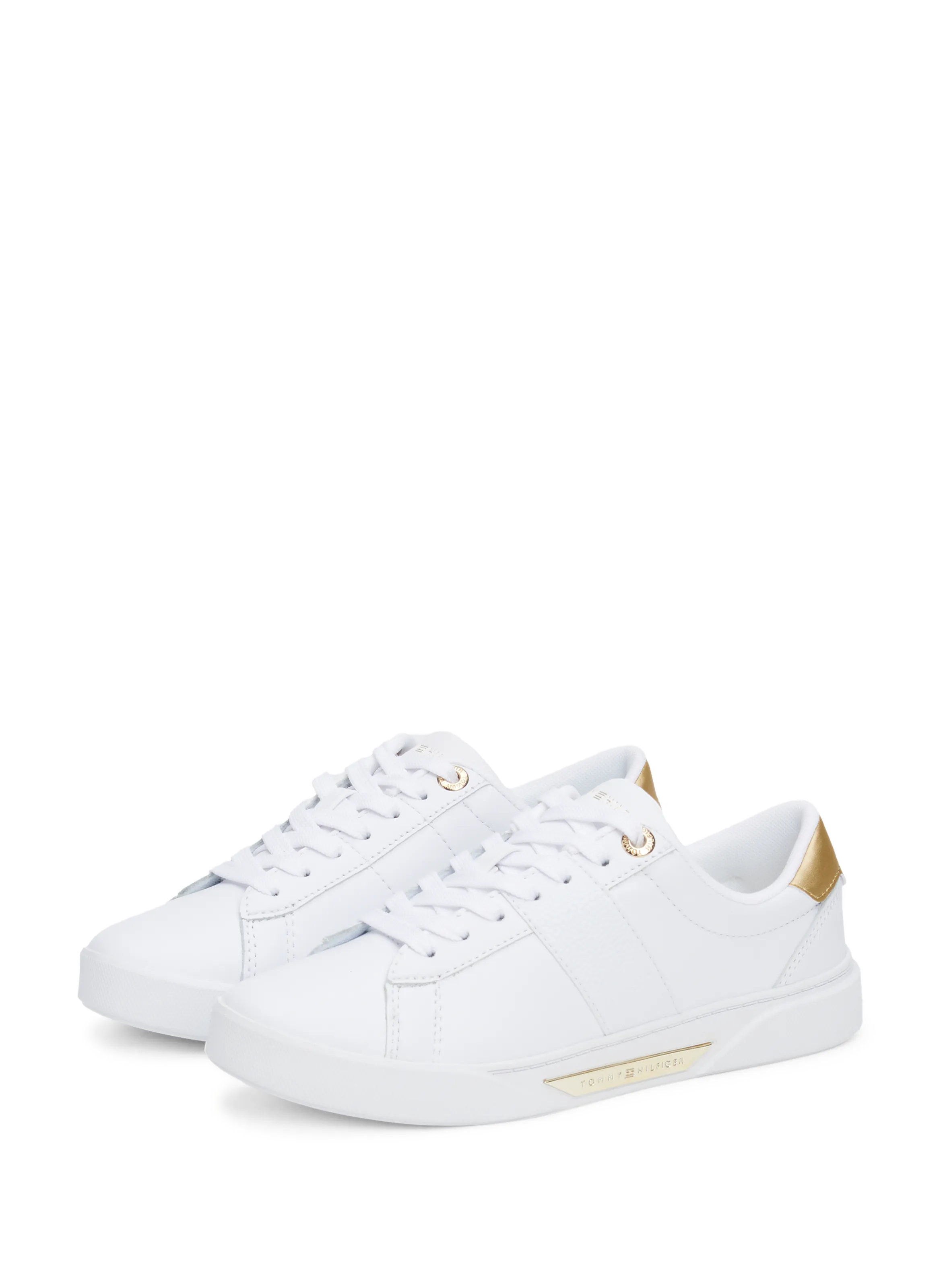 Tommy hilfiger   Leather sneakers - White