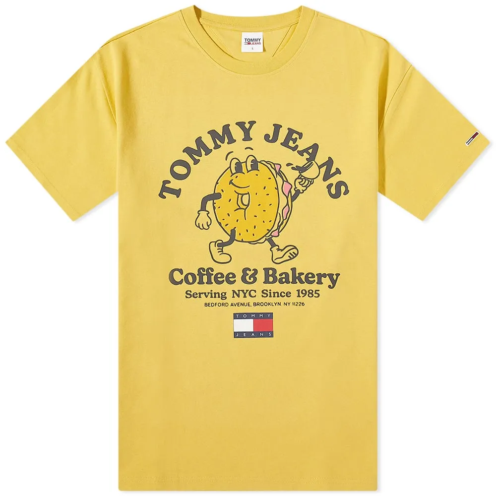 Tommy Jeans Bagels Gold T-Shirt