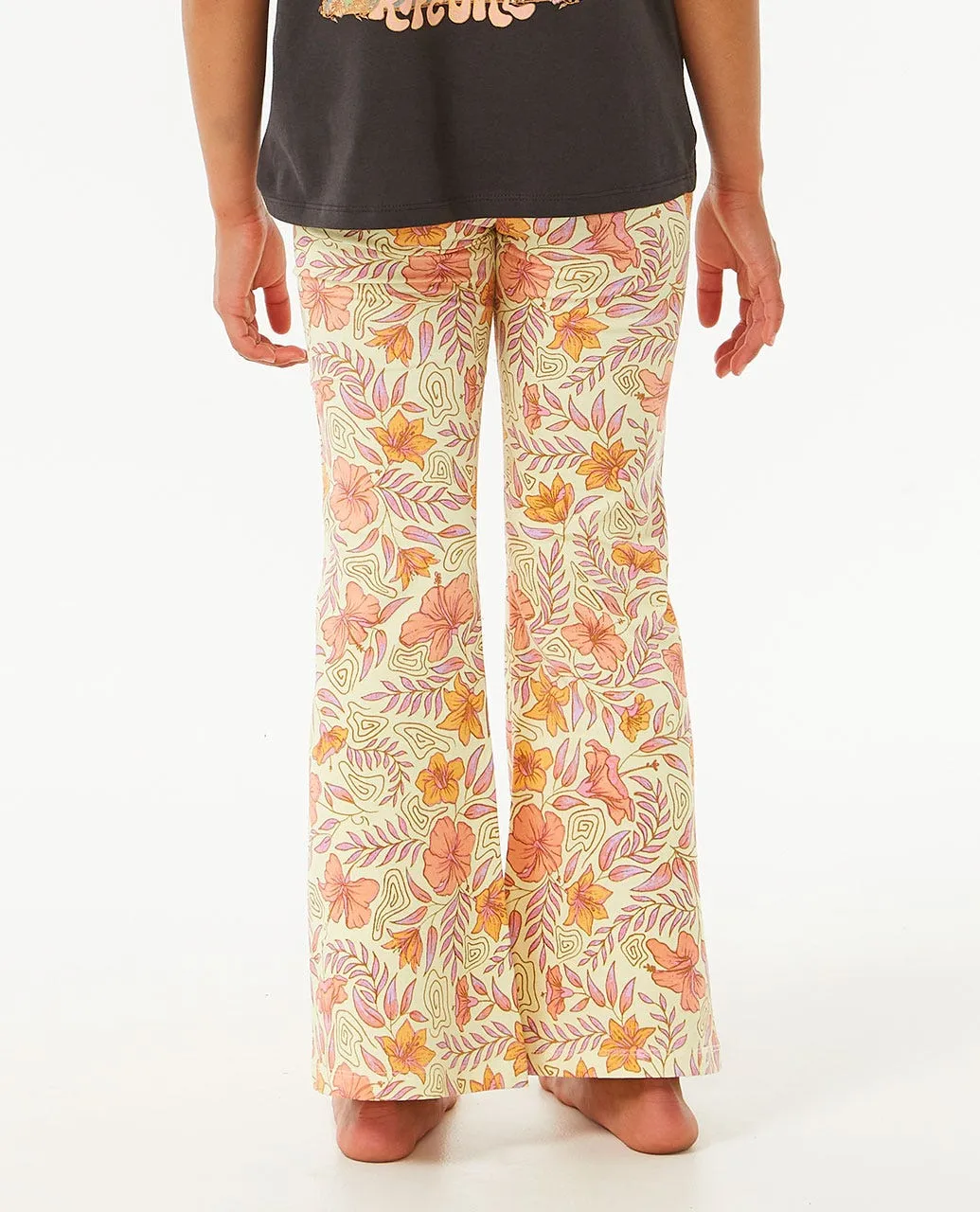 Tropic Floral Bell Pant Girl