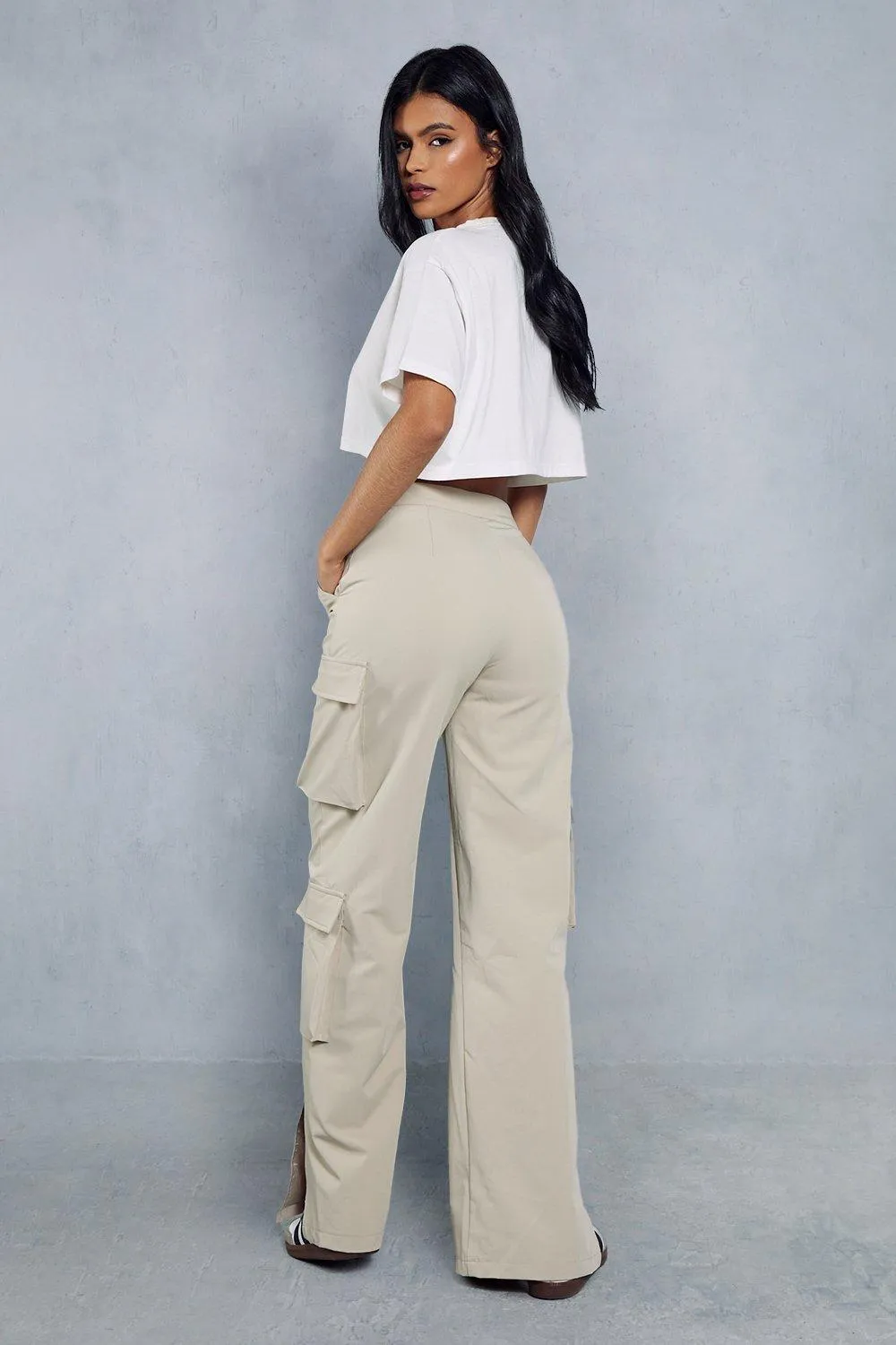 Tailored Cargo Pocket Pants