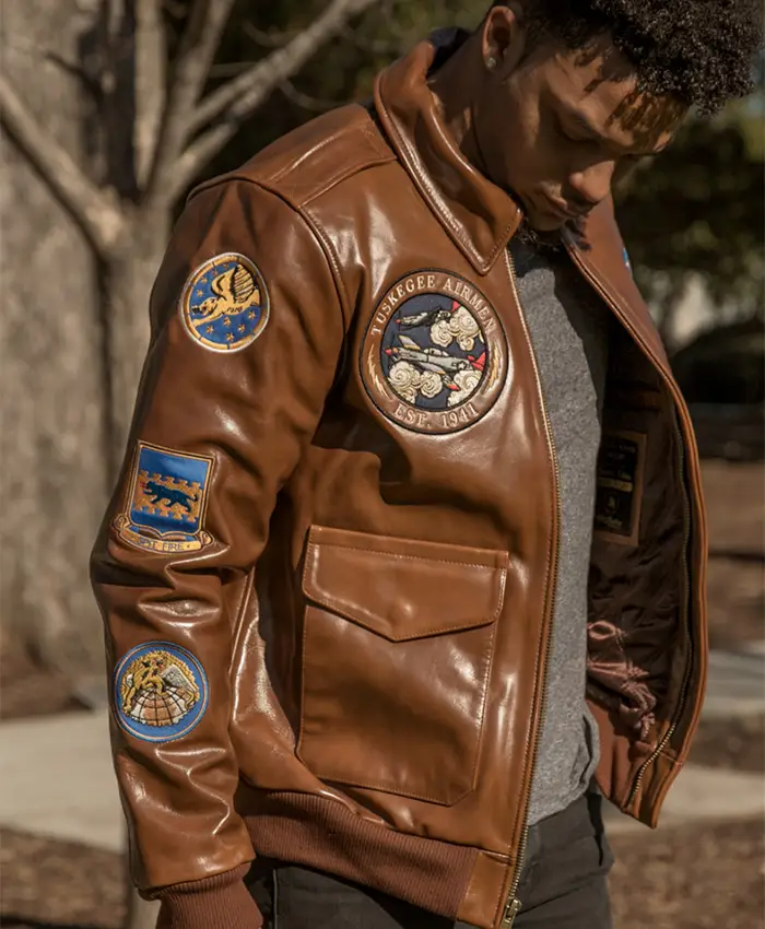 Vintage Aviator Jacket - Tuskegee Airmen