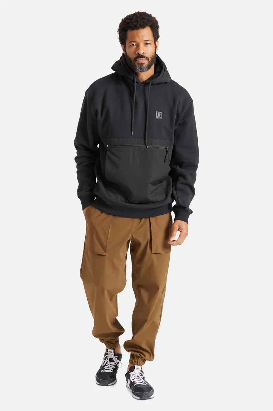 Utility Recycled Hood Black