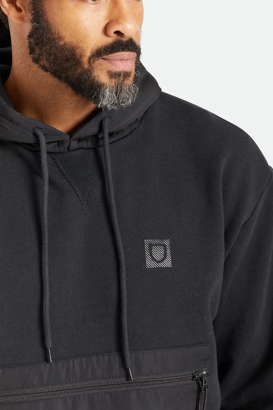 Utility Recycled Hood Black