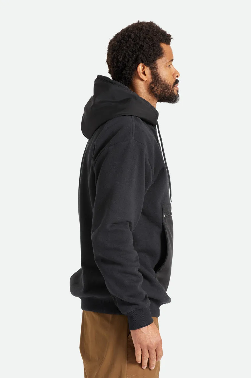 Utility Recycled Hood Black