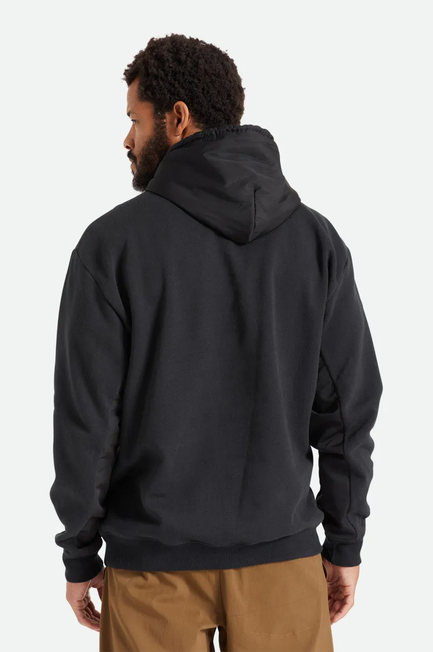 Utility Recycled Hood Black