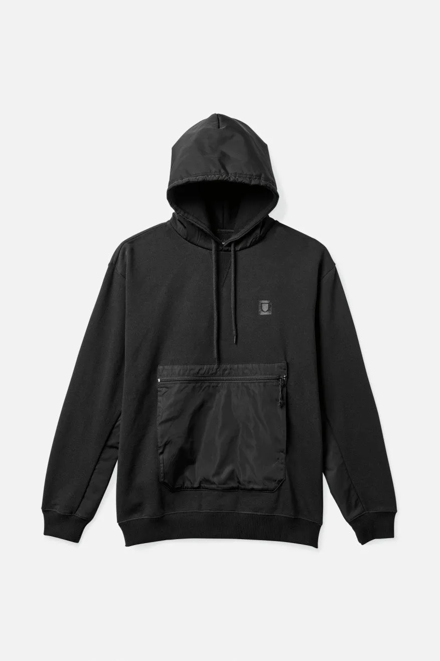 Utility Recycled Hood Black