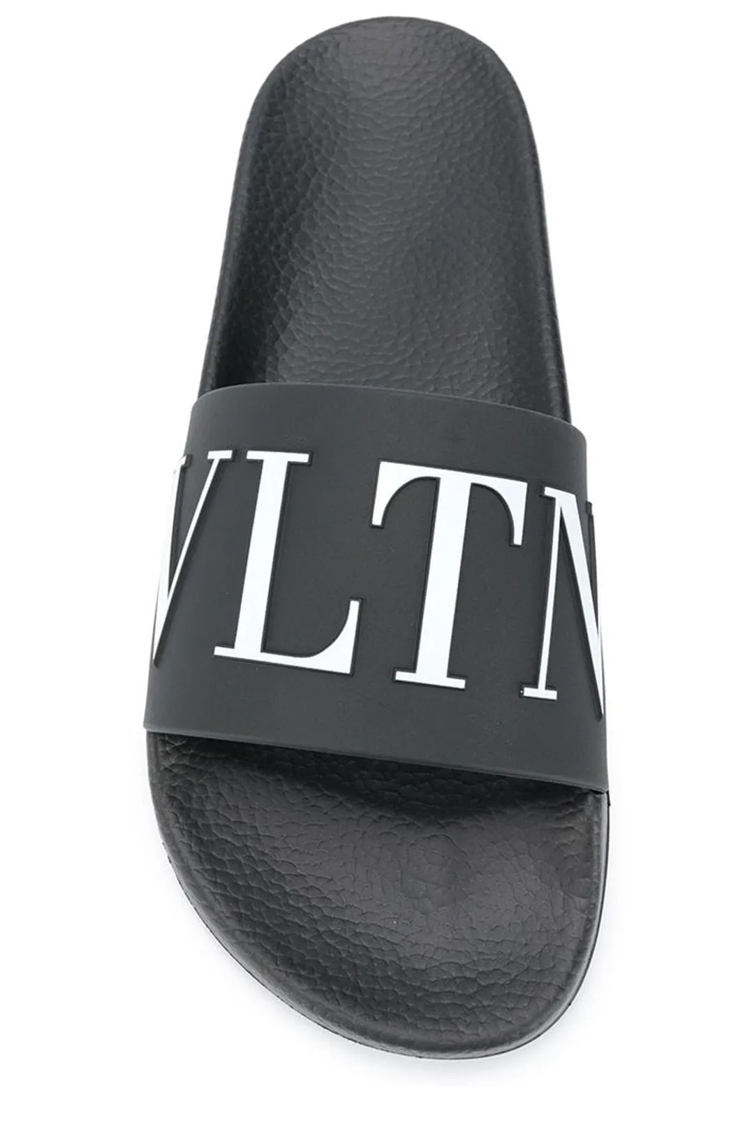 Valentino VLTN Open Toe Slide Sandals.