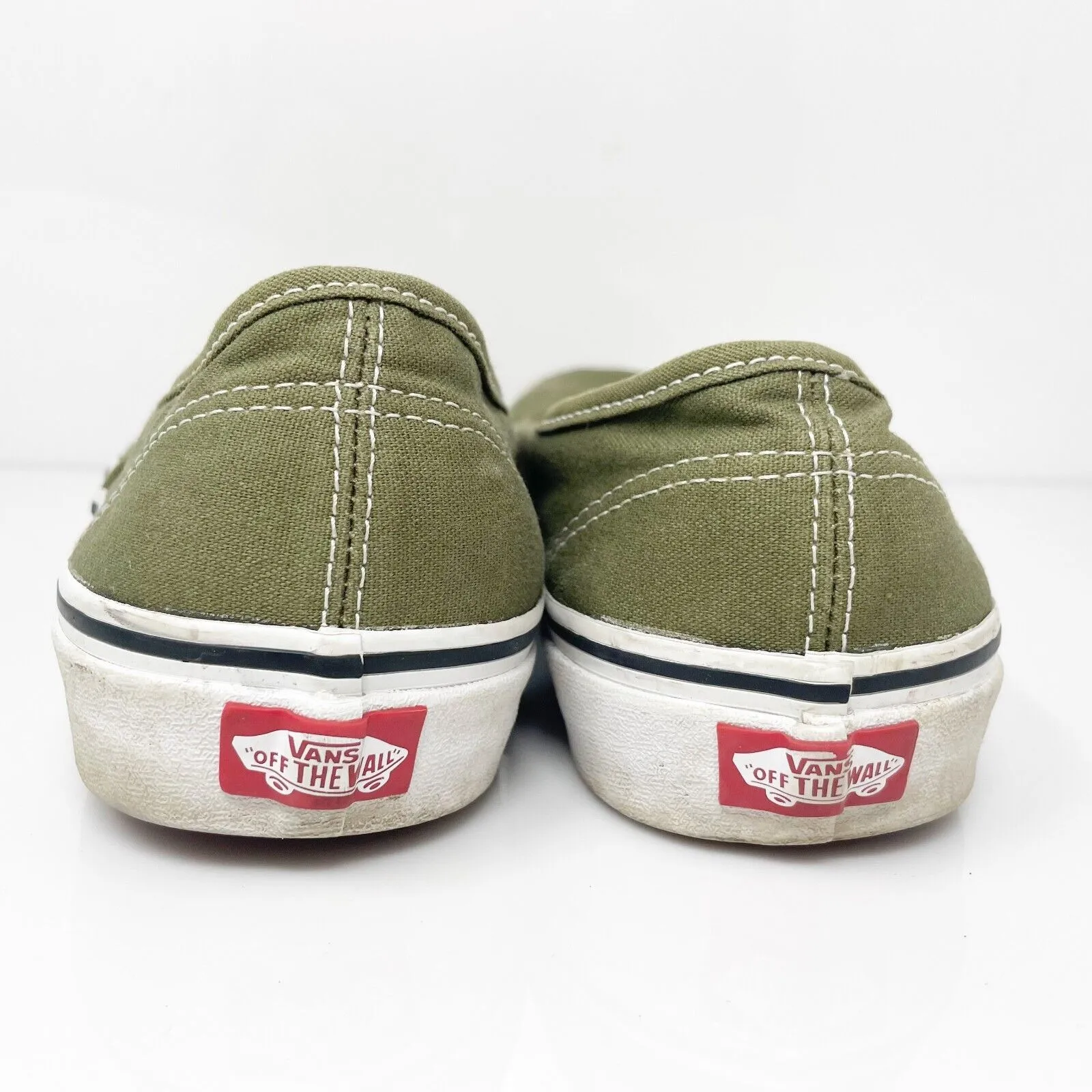 Vans Mens Off The Wall 751505 Green Casual Shoes Sneakers Size 10