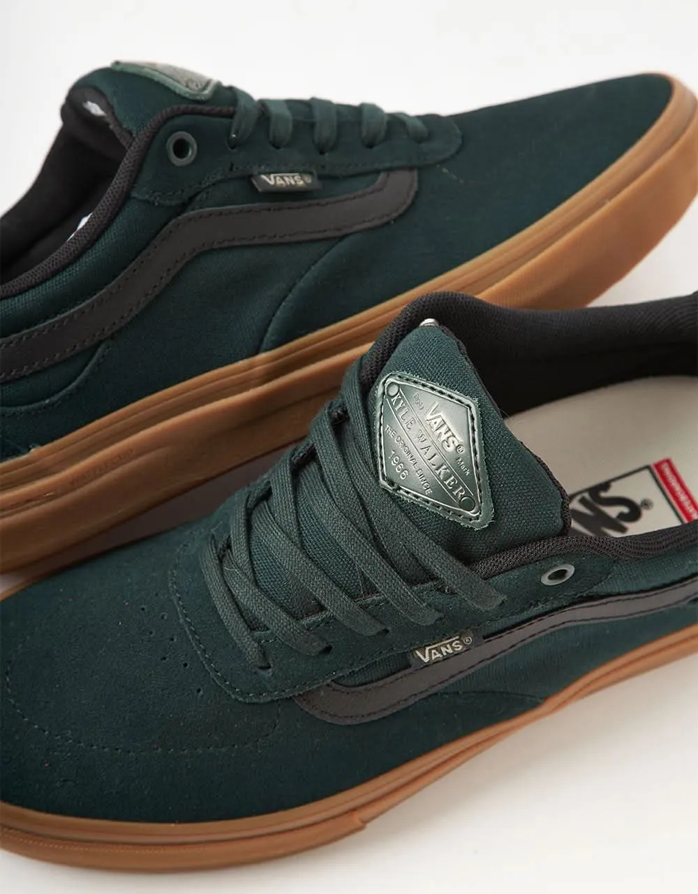 Vans Skate Kyle Walker Shoes - Green/Gum