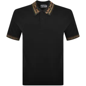 Versace Jeans Couture Polo T Shirt Black