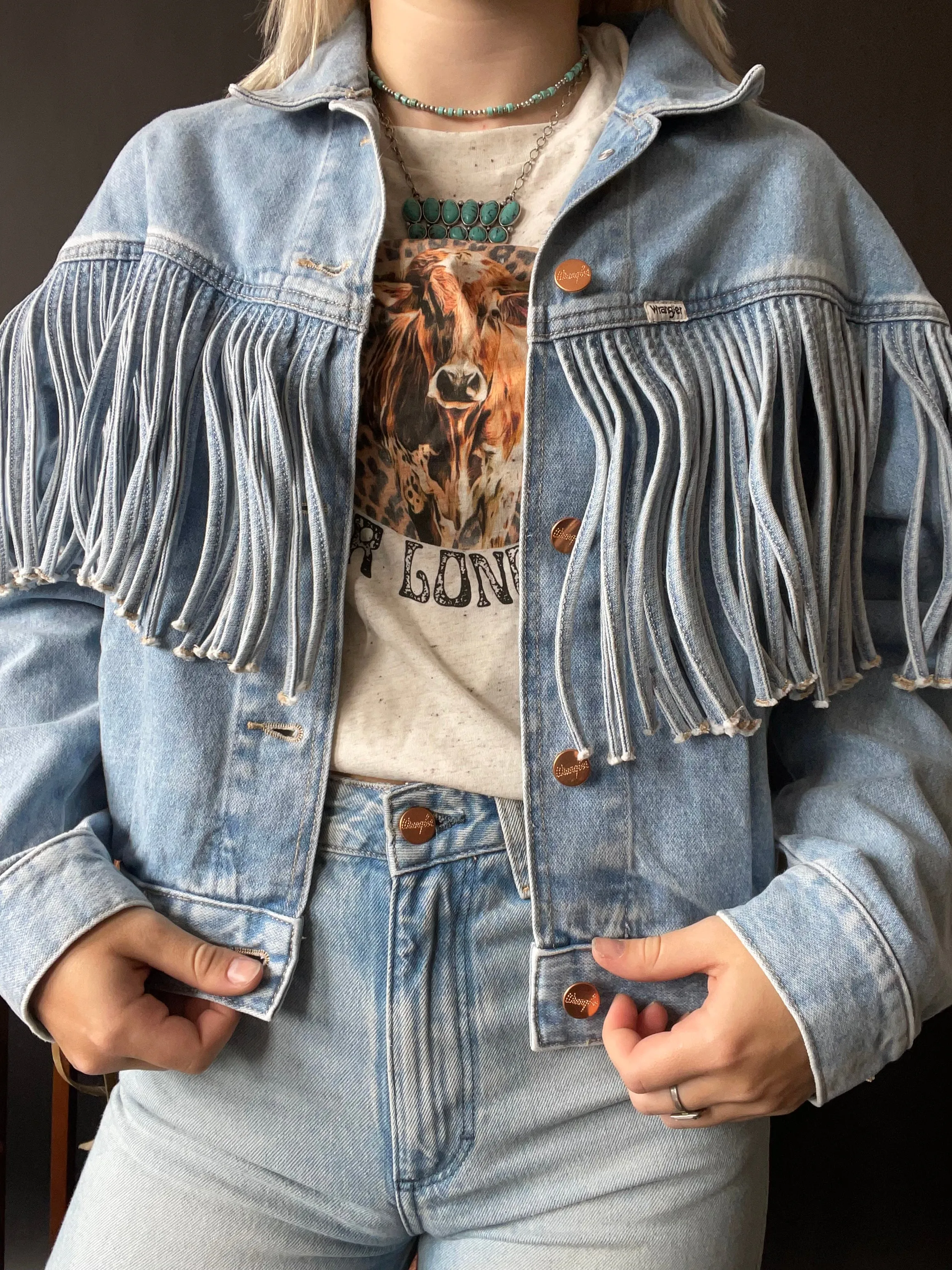 Vintage Fringe Jacket Sale at SaleWrangler