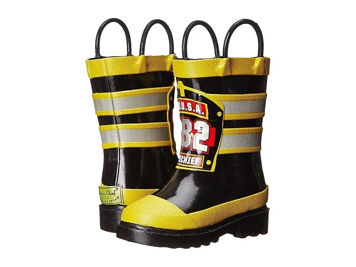 Western Chief Kids F.D.U.S.A. Firechief Rain Boot (Toddler/Little Kid/Big Kid)