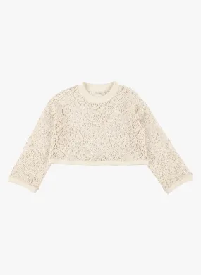 White Chiara SU01 Sweatshirt